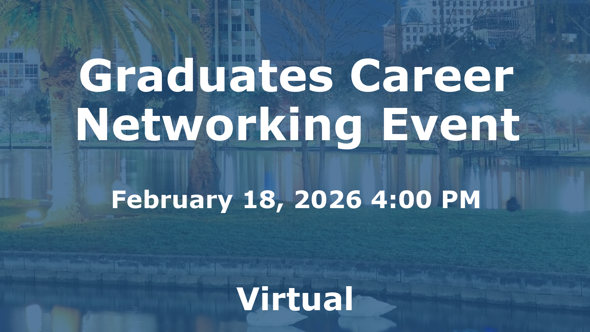Graduates Career Networking Event event image